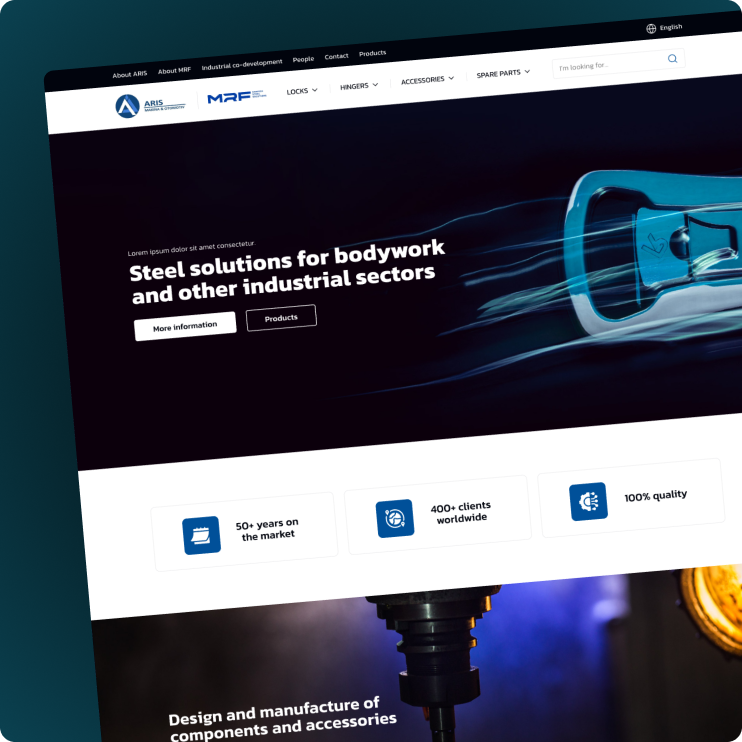 Aris steel solutions website 